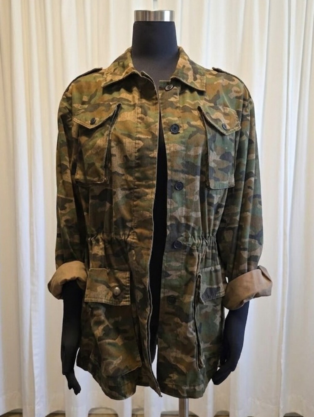 Banana Republic Olive Brown Utility Jacket